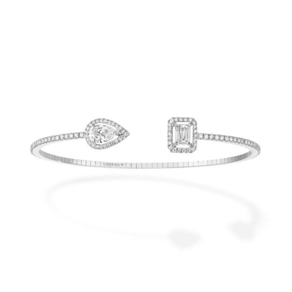 Messika - Bracelet My Twin Skinny 0,40 carat - or blanc diamant