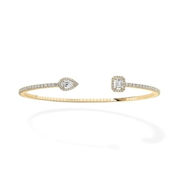 Messika - Bracelet My Twin Skinny 0,15 carat - or jaune diamant
