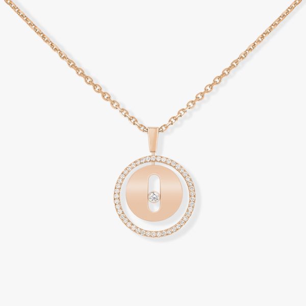 Messika - Collier Lucky Move - Or rose - Valer Nice - Joaillerie