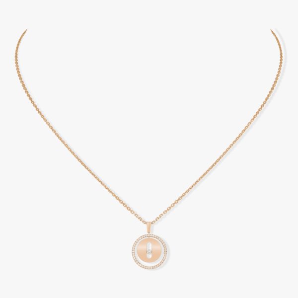 Messika - Collier Lucky Move - Or rose - Valer Nice - Joaillerie