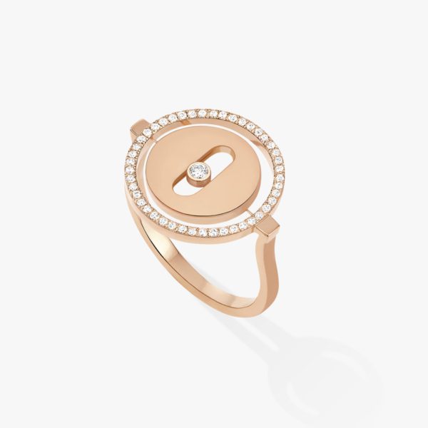 Messika - Bague Lucky Move - Or rose - Valer Nice - Joaillerie