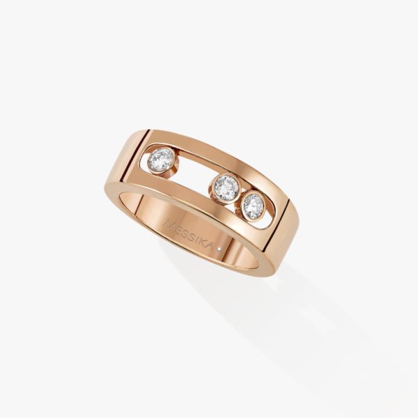 Messika - Bague Move joaillerie PM - Or rose - Valer Nice - Joaillerie