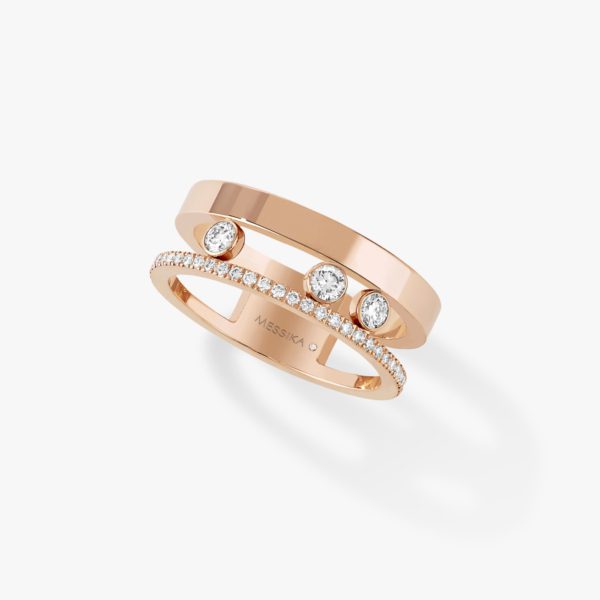 Messika - Bague Move Romane - Or rose - Valer Nice - Joaillerie
