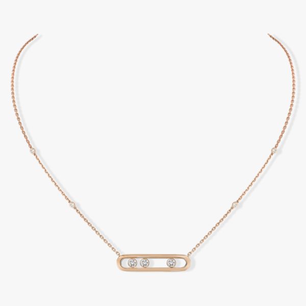 Messika - Collier Move Classique - Or rose - Valer Nice - Joaillerie