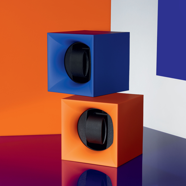 SwissKubiK Startbox Soft Touch bleu-orange - Valer Horlogerie