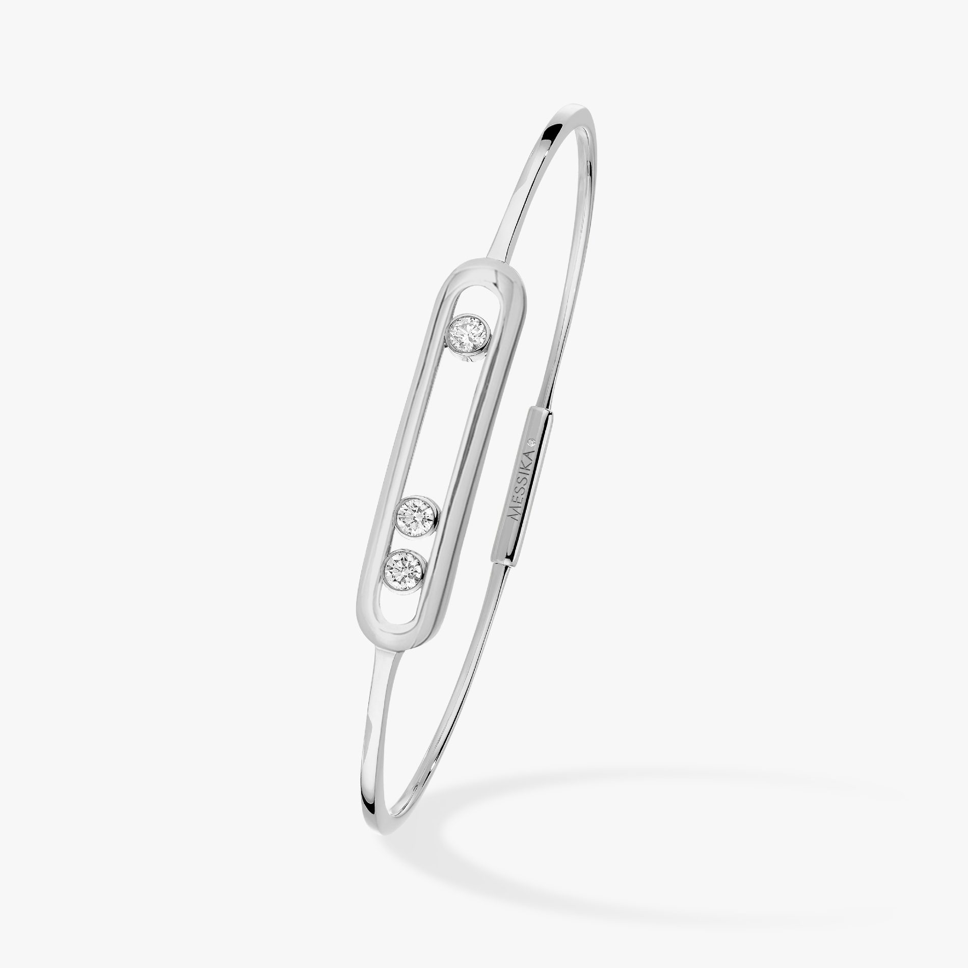 Bracelet Diamant en Or Blanc Move Classique