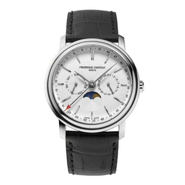 Montre Frédérique Constant Classics Index Business Timer de face