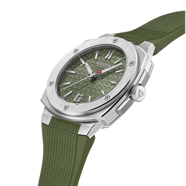 montre alpina alpiner extreme kaki de côté