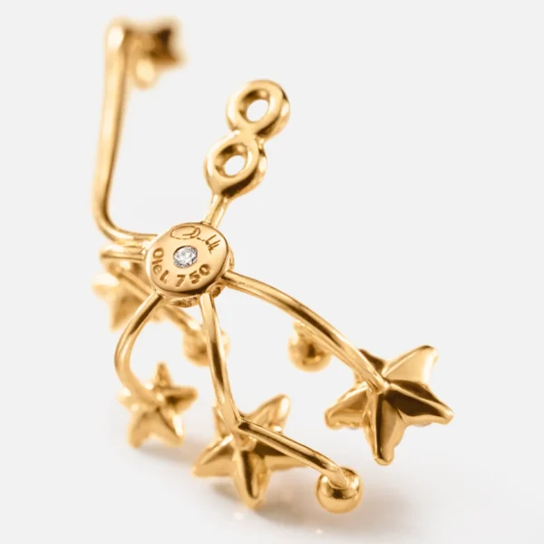 Pendant d'oreille Shooting Stars - 6 étoiles – Image 2