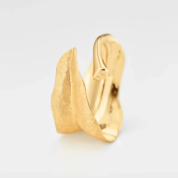 Bague Leaves moyen modèle – Image 3