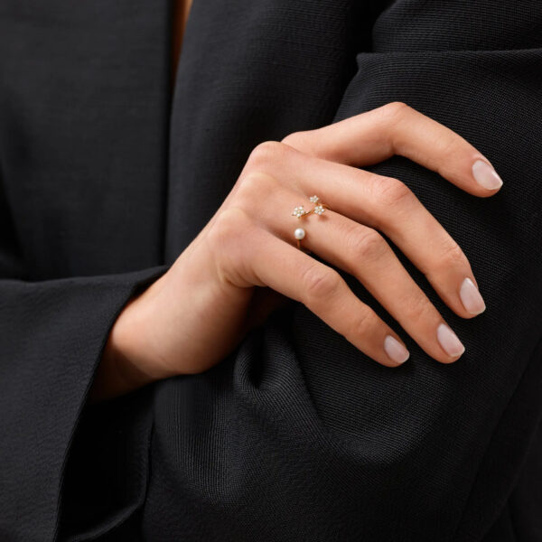 Bague Shooting Stars - perle – Image 3
