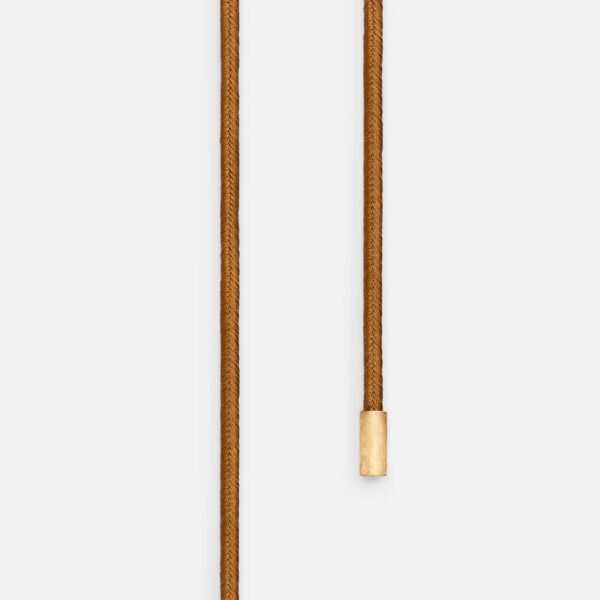 Collier cordon String - Camel