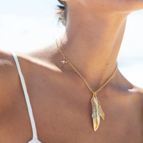 Pendentif Leaves - grand modèle – Image 2