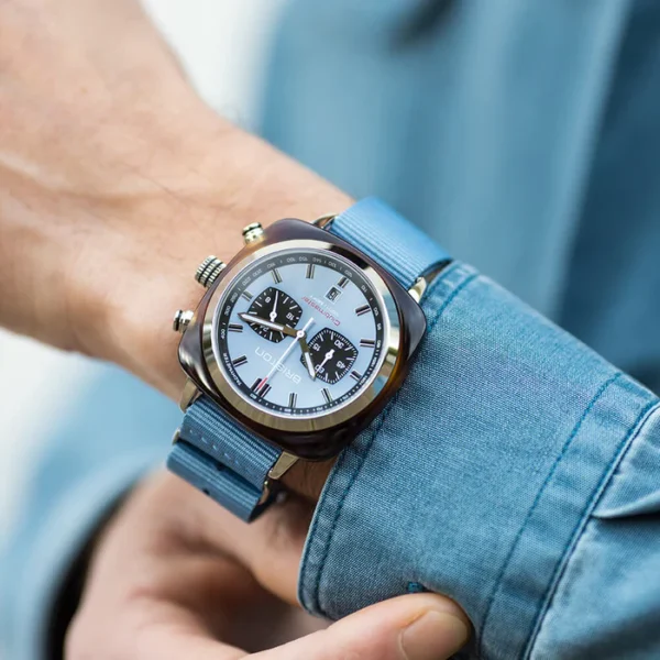 Clubmaster Sport - Chrono - Bleu Glacier – Image 3