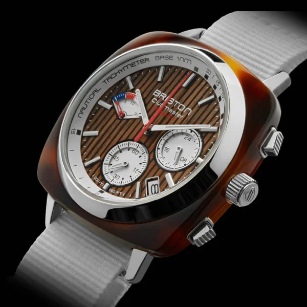 Clubmaster Regatta - Chrono - Noyer / Blanc – Image 2